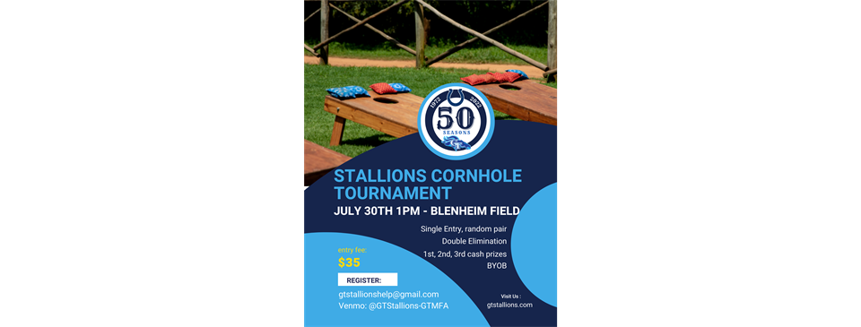 Stallions Cornhole Tournament